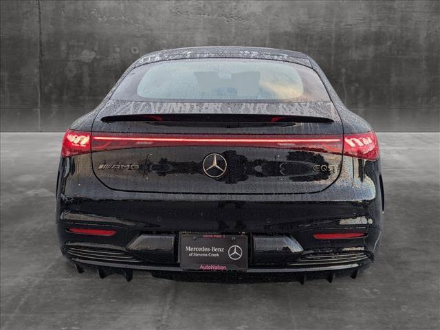 new 2024 Mercedes-Benz AMG EQS car, priced at $153,510