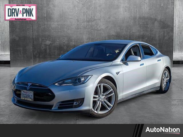 used 2014 Tesla Model S car, priced at $18,491