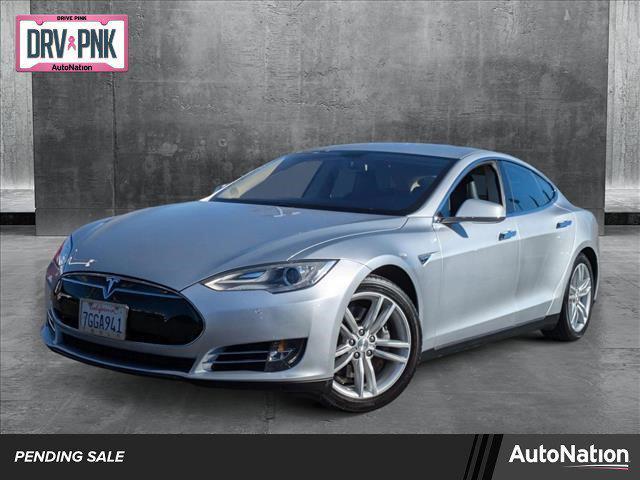 used 2014 Tesla Model S car, priced at $17,795