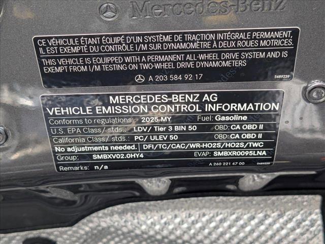 new 2025 Mercedes-Benz AMG CLA 35 car, priced at $62,160