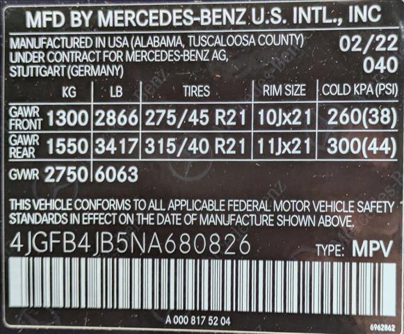 used 2022 Mercedes-Benz GLE 350 car, priced at $48,988