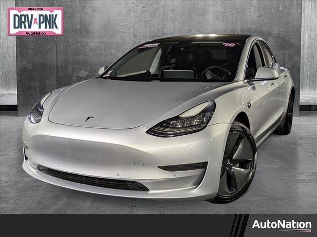 used 2018 Tesla Model 3 car, priced at $19,855