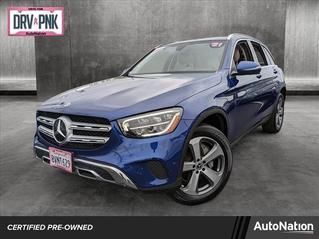 used 2021 Mercedes-Benz GLC 300 car, priced at $29,988
