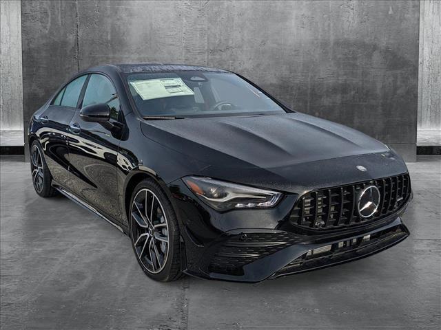 new 2025 Mercedes-Benz AMG CLA 35 car, priced at $61,860