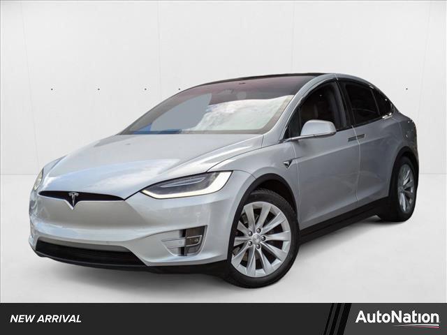 used 2018 Tesla Model X car, priced at $23,955