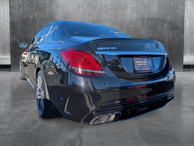 used 2021 Mercedes-Benz AMG C 63 car, priced at $68,288