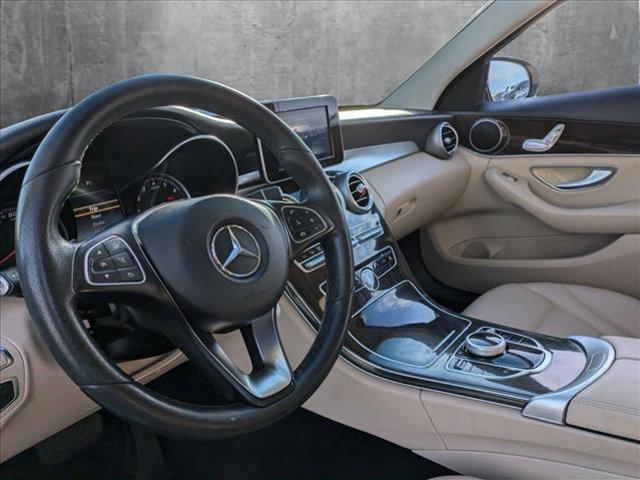 used 2017 Mercedes-Benz C-Class car, priced at $15,355