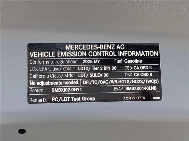 new 2025 Mercedes-Benz GLC 300 car, priced at $64,505