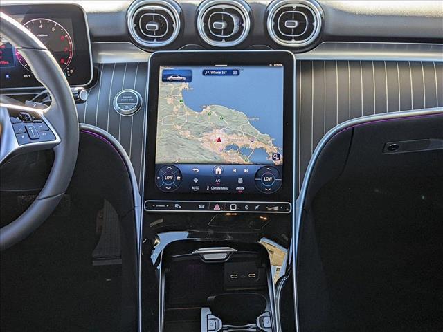 new 2025 Mercedes-Benz C-Class car, priced at $55,395