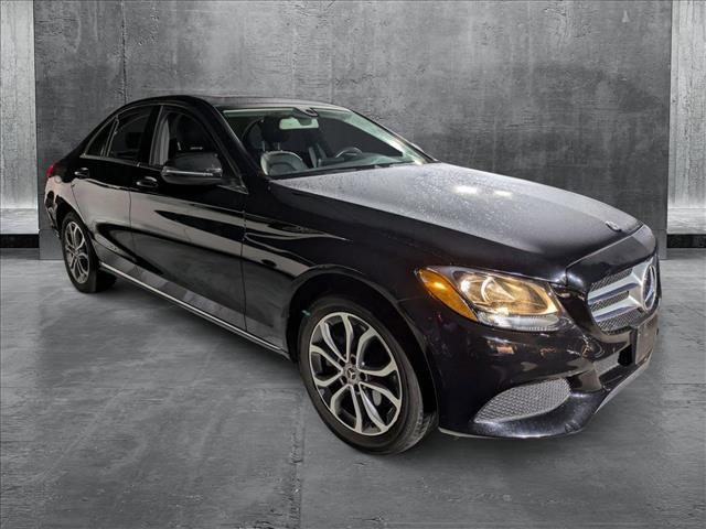 used 2018 Mercedes-Benz C-Class car, priced at $21,488