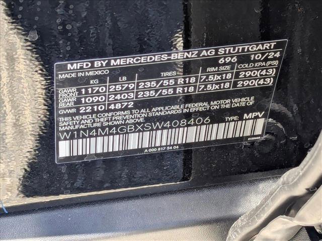 new 2025 Mercedes-Benz GLB 250 car, priced at $48,645