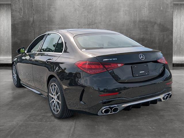 new 2024 Mercedes-Benz AMG C 43 car, priced at $66,085
