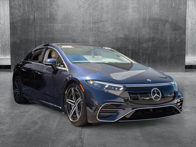 used 2023 Mercedes-Benz EQS 580 car, priced at $61,988