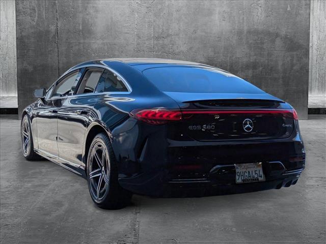 used 2023 Mercedes-Benz EQS 580 car, priced at $61,988