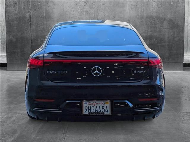 used 2023 Mercedes-Benz EQS 580 car, priced at $61,988