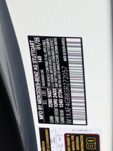 new 2025 Mercedes-Benz C-Class car, priced at $49,795