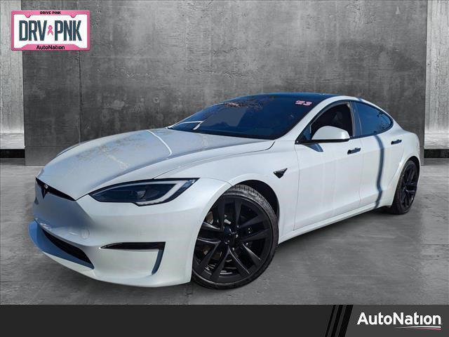 used 2023 Tesla Model S car, priced at $56,998