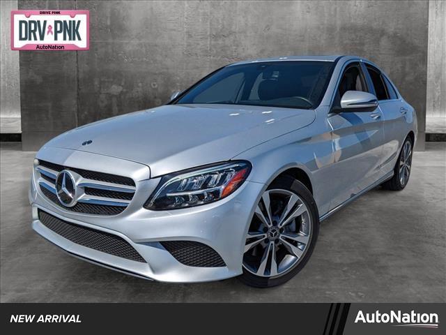 used 2021 Mercedes-Benz C-Class car, priced at $29,998