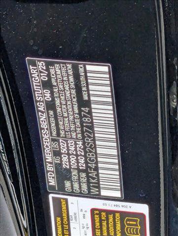 new 2025 Mercedes-Benz C-Class car, priced at $52,970