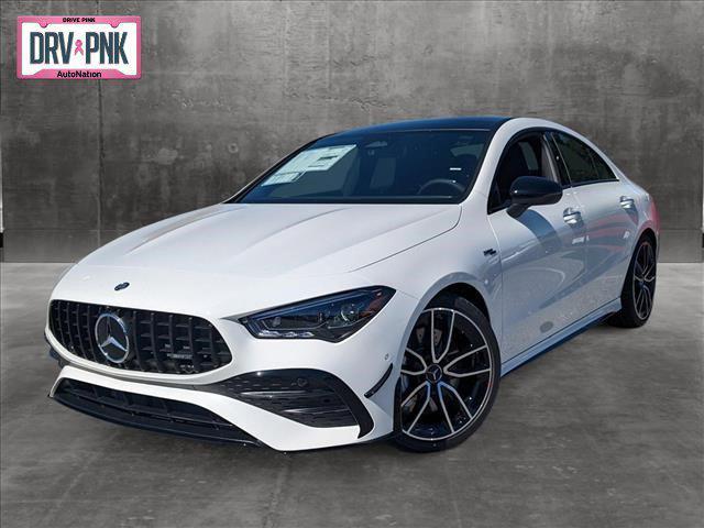 new 2025 Mercedes-Benz AMG CLA 35 car, priced at $65,245