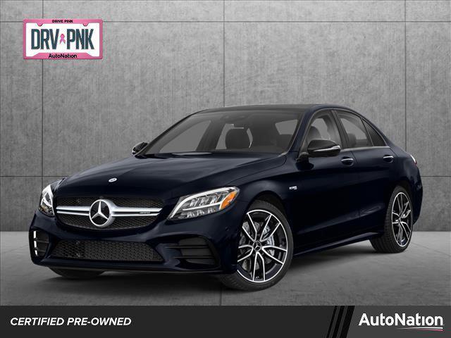 used 2020 Mercedes-Benz AMG C 43 car, priced at $44,988