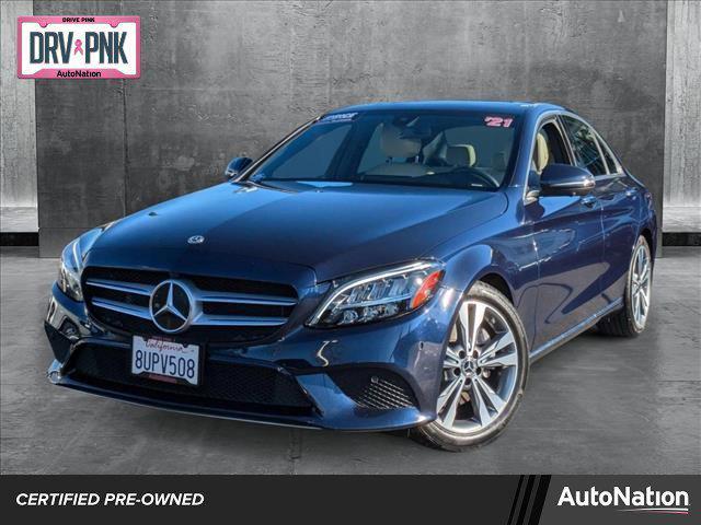 used 2021 Mercedes-Benz C-Class car, priced at $26,988