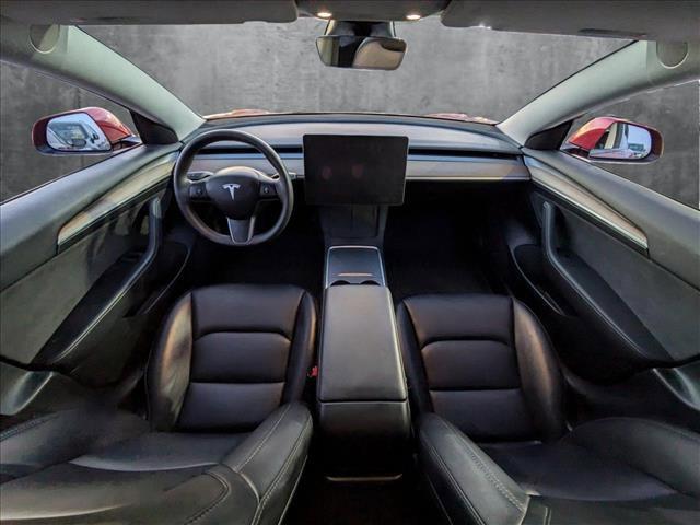 used 2023 Tesla Model 3 car, priced at $27,899