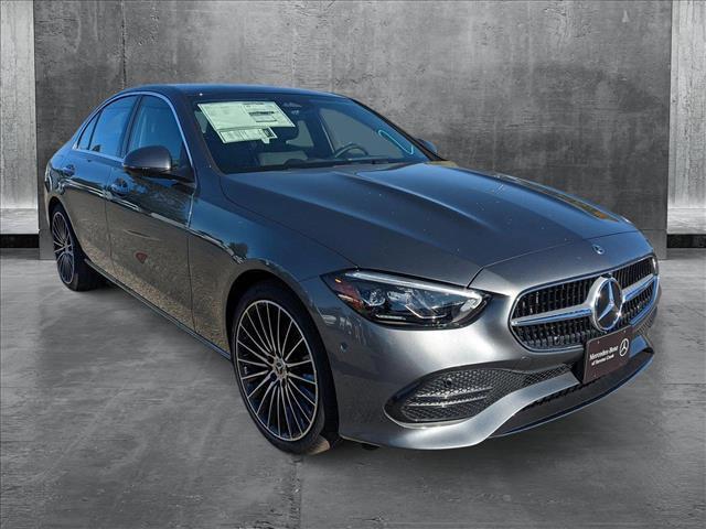 new 2025 Mercedes-Benz C-Class car, priced at $55,395