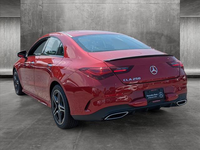 new 2025 Mercedes-Benz CLA 250 car, priced at $53,595