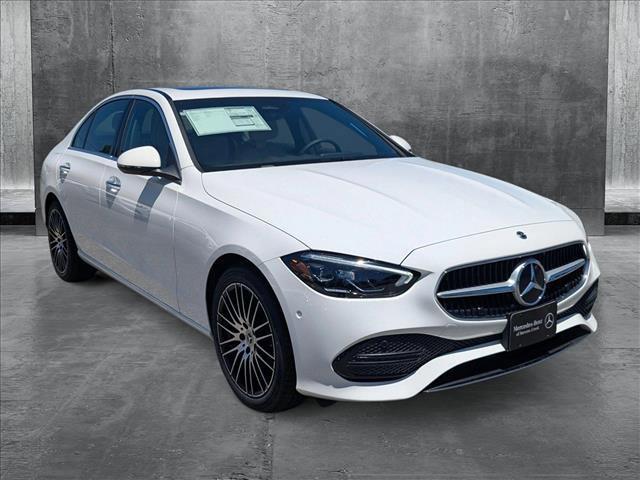 new 2025 Mercedes-Benz C-Class car, priced at $49,795