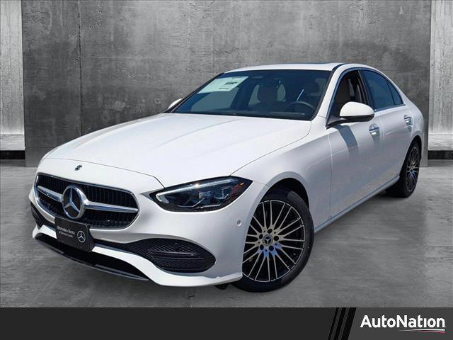 new 2025 Mercedes-Benz C-Class car, priced at $49,795