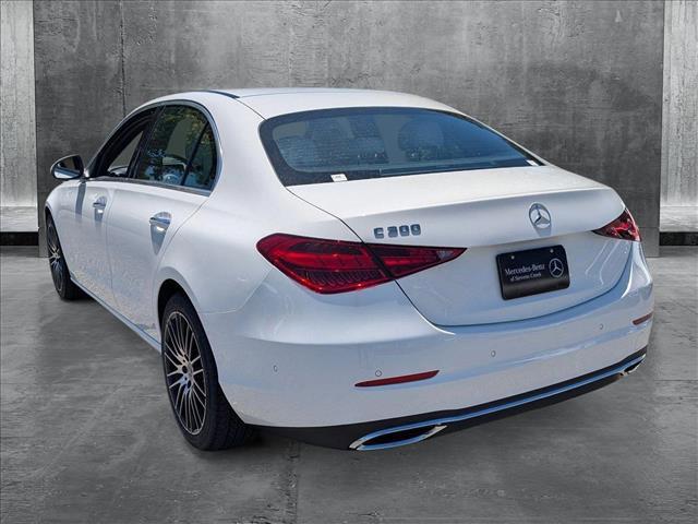 new 2025 Mercedes-Benz C-Class car, priced at $49,795
