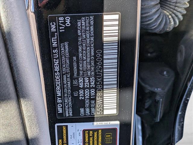 used 2019 Mercedes-Benz C-Class car, priced at $10,998