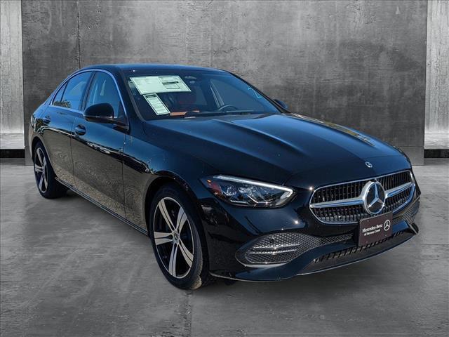 new 2025 Mercedes-Benz C-Class car, priced at $53,495