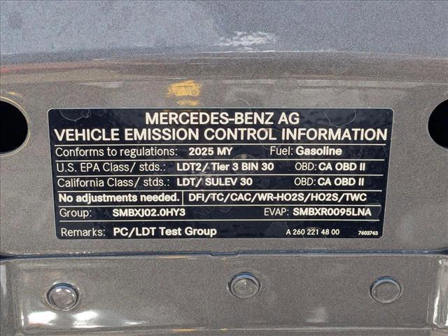 new 2025 Mercedes-Benz GLB 250 car, priced at $55,445