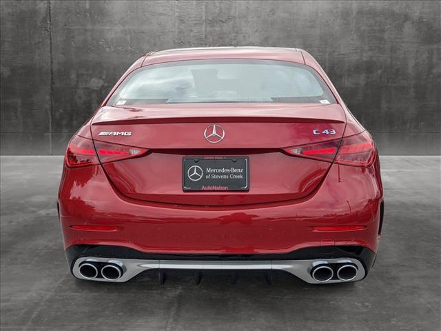 new 2024 Mercedes-Benz AMG C 43 car, priced at $68,230