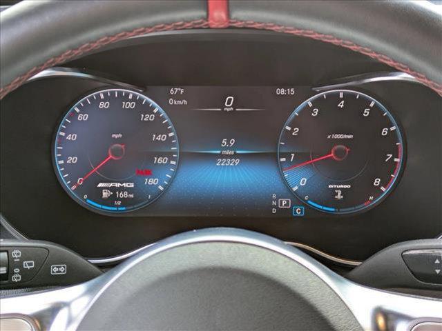 used 2022 Mercedes-Benz AMG GLC 43 car, priced at $42,988