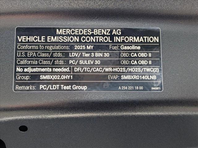 new 2025 Mercedes-Benz GLC 300 car, priced at $55,195