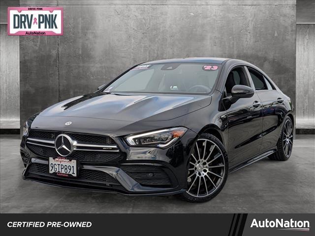 used 2023 Mercedes-Benz AMG CLA 35 car, priced at $43,988