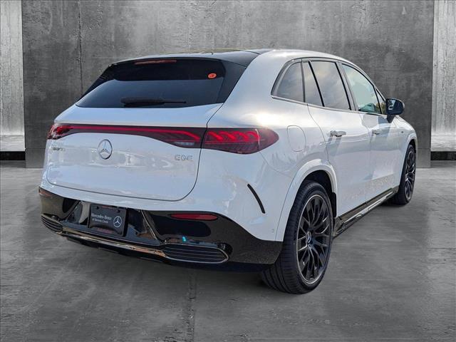 new 2025 Mercedes-Benz AMG EQE car, priced at $113,420