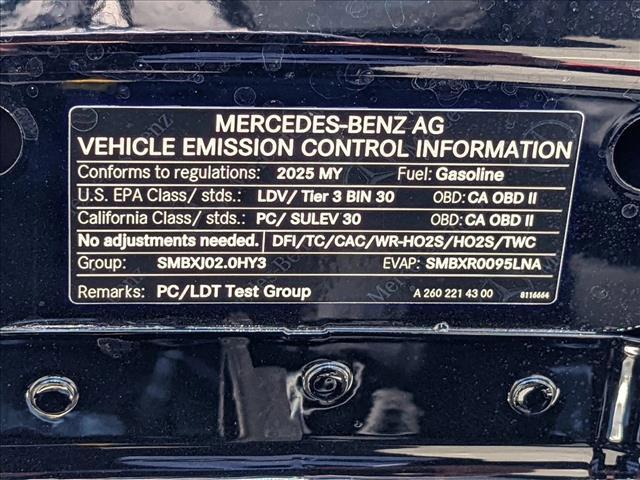 new 2025 Mercedes-Benz GLB 250 car, priced at $50,365