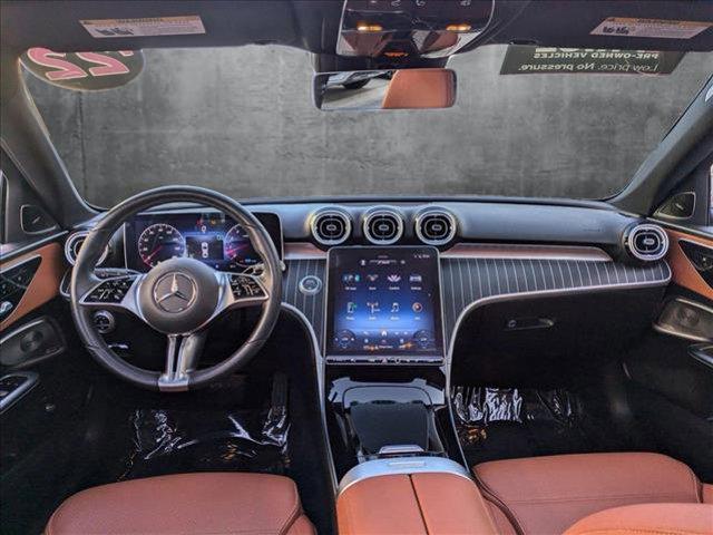 used 2022 Mercedes-Benz C-Class car, priced at $33,995