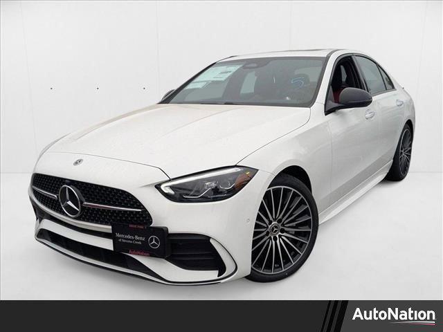 new 2025 Mercedes-Benz C-Class car, priced at $55,690