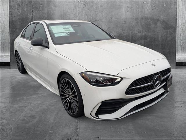 new 2025 Mercedes-Benz C-Class car, priced at $55,690