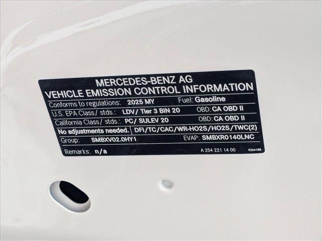 new 2025 Mercedes-Benz C-Class car, priced at $55,690