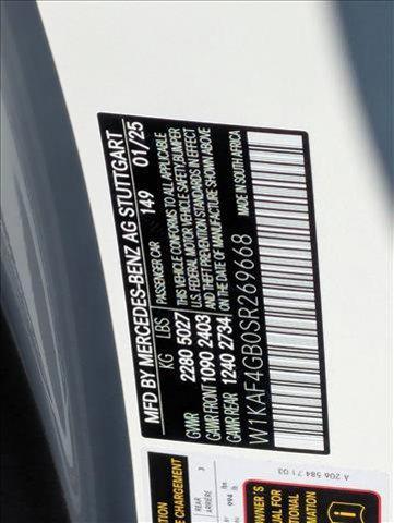 new 2025 Mercedes-Benz C-Class car, priced at $51,270