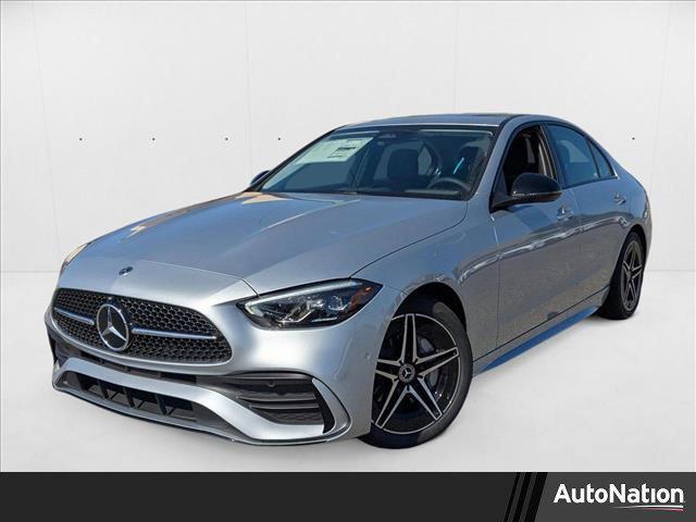 new 2025 Mercedes-Benz C-Class car, priced at $55,785