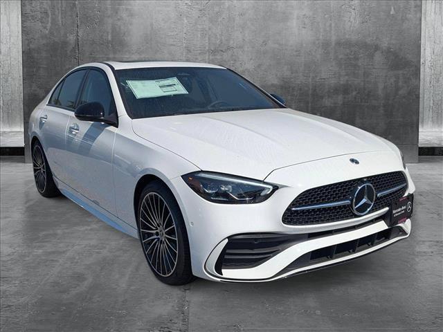 new 2025 Mercedes-Benz C-Class car, priced at $53,795