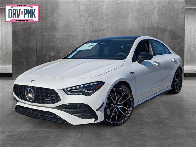 new 2025 Mercedes-Benz AMG CLA 35 car, priced at $61,860