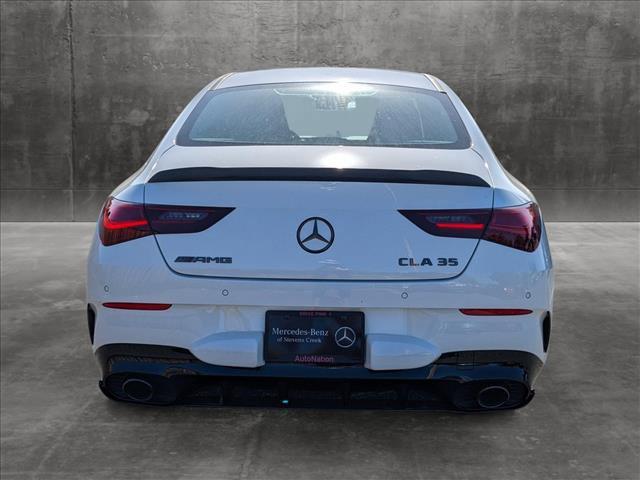 new 2025 Mercedes-Benz AMG CLA 35 car, priced at $61,860